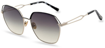 Scotch And Soda SS5018 sunglasses in Shiny Gold/Grey