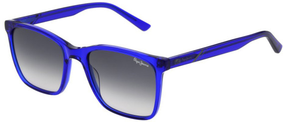 Pepe Jeans PJ7407 sunglasses in Gloss Crystal Blue