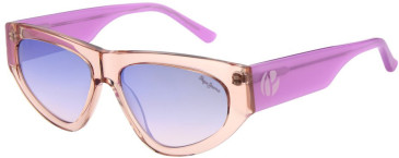 Pepe Jeans PJ7403 sunglasses in Gloss Crystal Peach