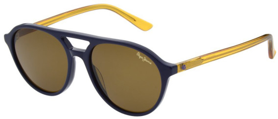 Pepe Jeans PJ7402 sunglasses in Gloss Solid Blue