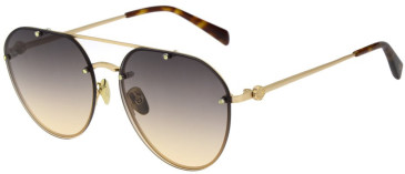 Maje MJ7028 sunglasses in Satin Gold