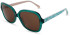 Joules JS7085 sunglasses in Crystal Forest Green