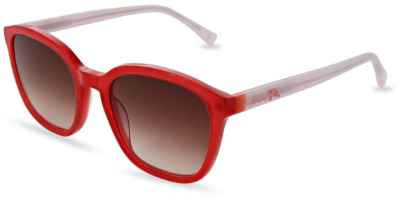 Joules JS7083 sunglasses in Gloss Milky Red