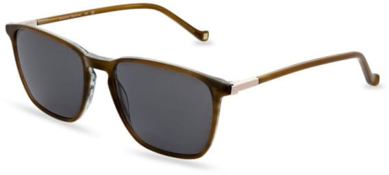 Hackett HSB917 sunglasses in Gloss Brown/Green Stripe