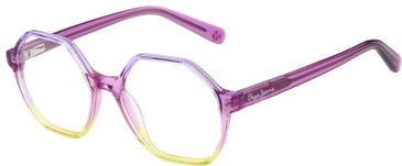 Pepe Jeans PJ4076 kids glasses in Gloss Pink/Yellow