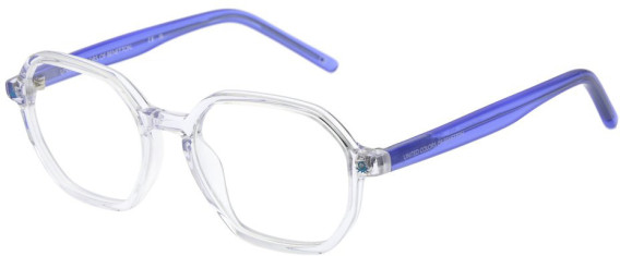 United Colors Of Benetton BEKO2014 kids glasses in Gloss Clear Crystal
