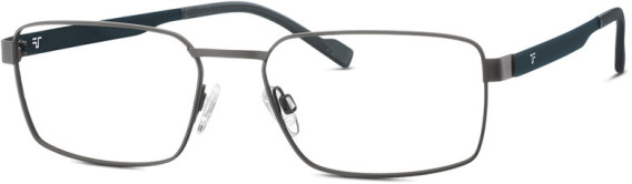 Titanflex TFO-820903-55 glasses in Gun/Blue