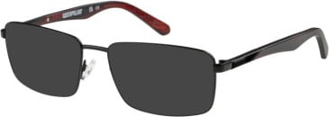 CAT CTO-3032 sunglasses in Matt Black/Burgundy