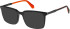 Superdry SDO-3000 sunglasses in Black/Orange