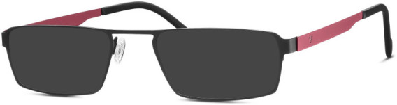 Titanflex TFO-820876 sunglasses in Black/Red
