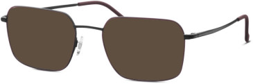 Titanflex TFO-820890-51 sunglasses in Black/Brown