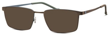 Titanflex TFO-850094 sunglasses in Brown/Blue