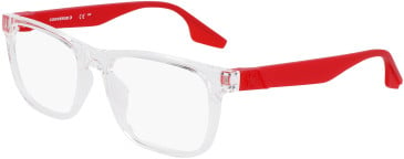 Converse CV5077 glasses in Crystal Clear/University Red