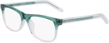 Converse CV5083Y glasses in Crystal Pine/Pink Gradient