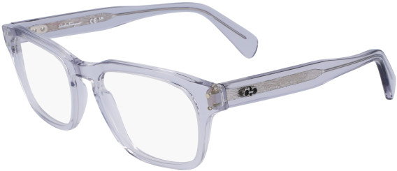 Salvatore Ferragamo SF2958 glasses in Light Crystal Grey