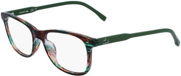 Lacoste L3657 glasses in Forest Green