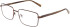 Marchon NYC M-2029-55 glasses in Matte Brown