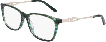 Marchon NYC M-5020-52 glasses in Emerald Horn