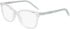 DKNY DK5051 glasses in Crystal Clear
