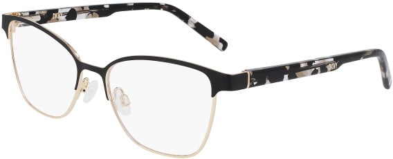 DKNY DK3007 glasses in Black/Gold
