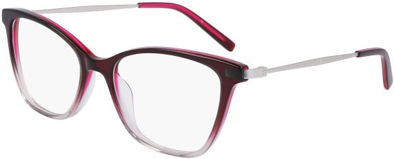 DKNY DK7010 glasses in Crystal Plum/Smoke Gradient