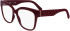 Salvatore Ferragamo SF2956E glasses in Burgundy