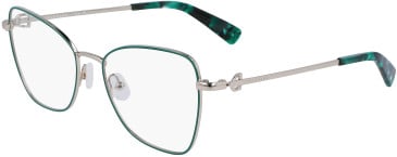 Longchamp LO2157 glasses in Gold/Green