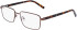 Marchon NYC M-2025-57 glasses in Matte Brown
