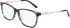 Marchon NYC M-5020-52 glasses in Emerald Horn