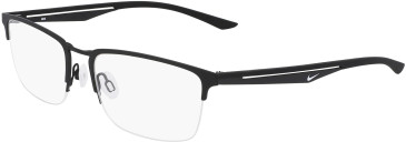 NIKE 4313-54 glasses in Satin Black