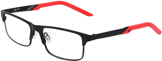 NIKE 5592 glasses in Satin Black/Ember Glow