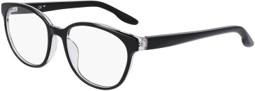 NIKE 7164 glasses in Black/Crystal Clear