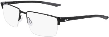 NIKE 8054 glasses in Satin Black/Matte Black