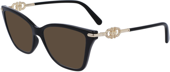 Salvatore Ferragamo SF2949R sunglasses in Black