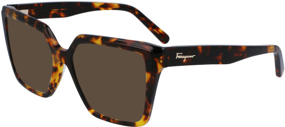 Salvatore Ferragamo SF2950 sunglasses in Dark Tortoise