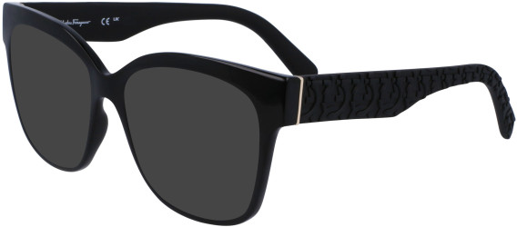 Salvatore Ferragamo SF2956E sunglasses in Black