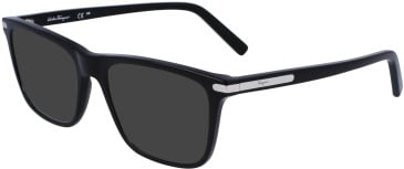 Salvatore Ferragamo SF2959 sunglasses in Black