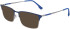 Flexon FLEXON E1132 sunglasses in Matte Navy/Silver