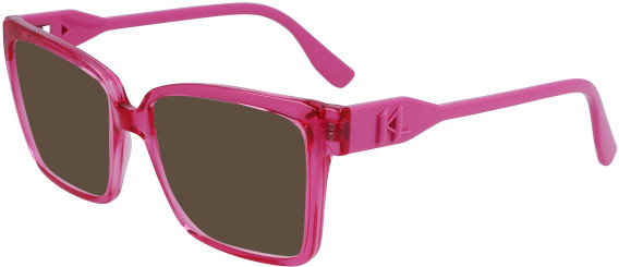 Karl Lagerfeld KL6110 sunglasses in Fuchsia