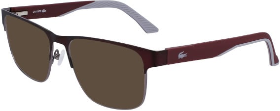 Lacoste L2291-56 sunglasses in Dark Red