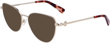 Longchamp LO2158 sunglasses in Gold