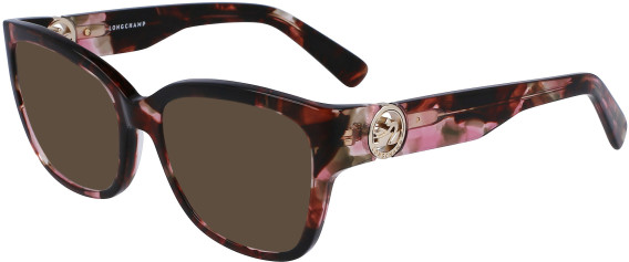 Longchamp LO2712 sunglasses in Brown/Rose Havana