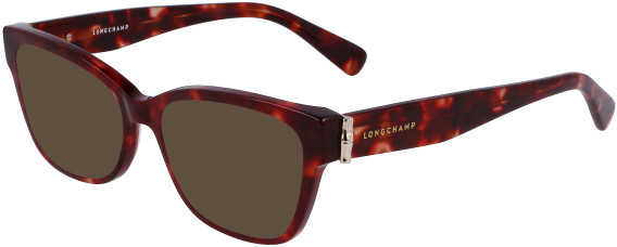 Longchamp LO2713-51 sunglasses in Red Havana