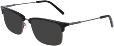 Marchon NYC M-2028 sunglasses in Black/Matte Gun