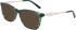 Marchon NYC M-5020-56 sunglasses in Emerald Horn