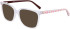 Marchon NYC M-5022 sunglasses in Crystal/Pink Mosaic