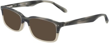 Marchon NYC M-CARLTON 2-53 sunglasses in Matte Smoke Horn