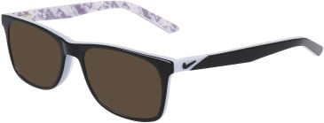 NIKE 5549 sunglasses in Matte Black/Wolf Grey