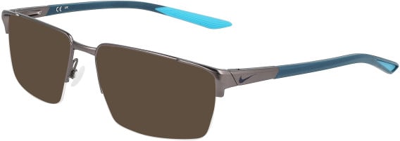 NIKE 8054 sunglasses in Satin Gunmetal/Matte Blue