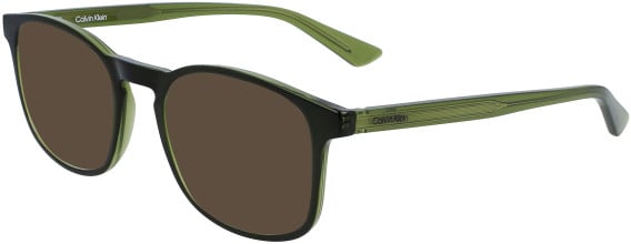 Calvin Klein CK23517 sunglasses in Olive